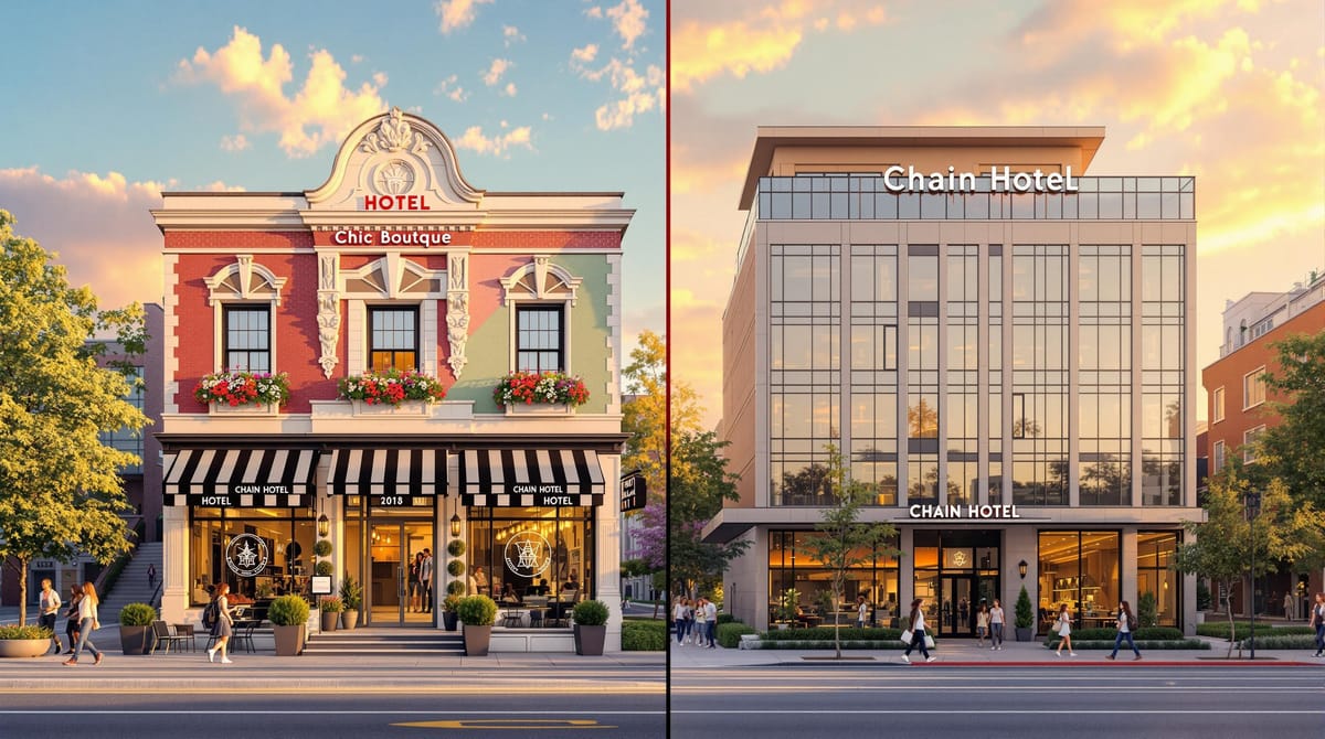 Boutique Hotels vs. Chain Hotels Near Campus