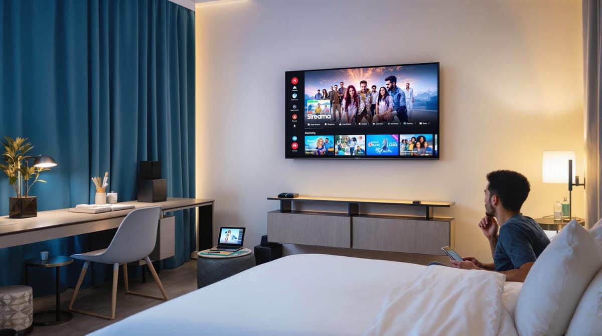 How Smart TVs Transform Hotel Stays