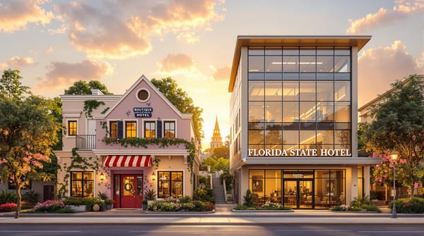 Boutique Hotels vs. Chain Hotels Near FSU